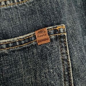 brand new never worn Roots jeans